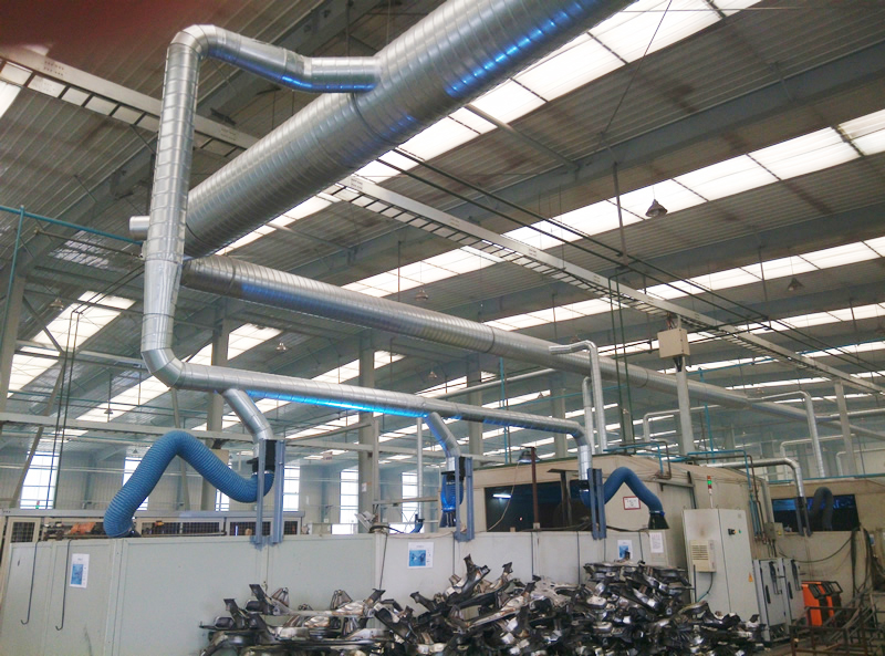 风机现场施工图片